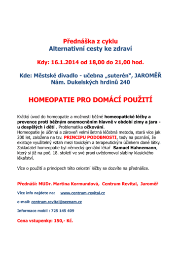 Naše akce